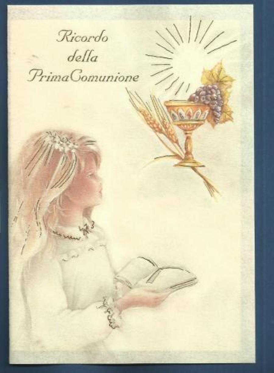 Partecipazione Prima Comunione Bimba -  - Articoli per la  casa e Bomboniere - Solo on line